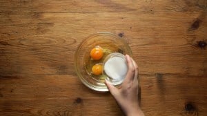 desayuno con huevos para niños