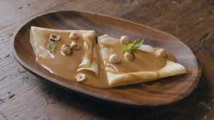 Panqueques con dulce de leche