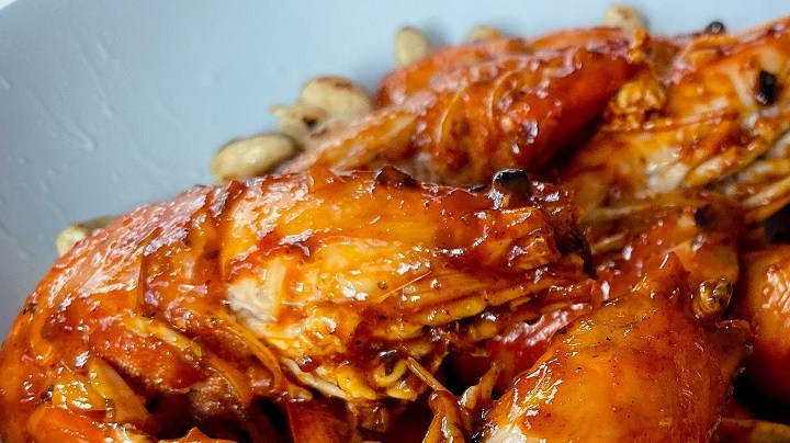 camarones a la cucaracha