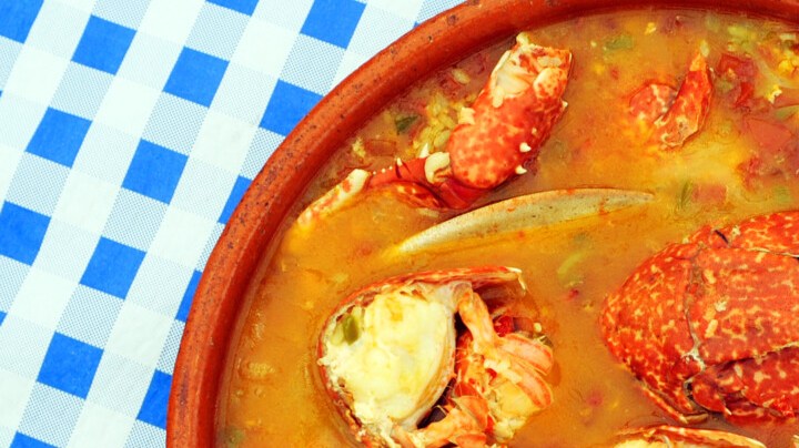 Sopa marinera de Ecuador