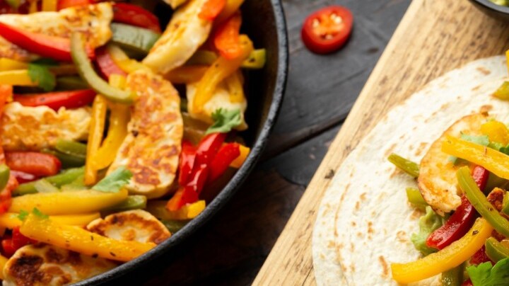 fajitas de vegetales