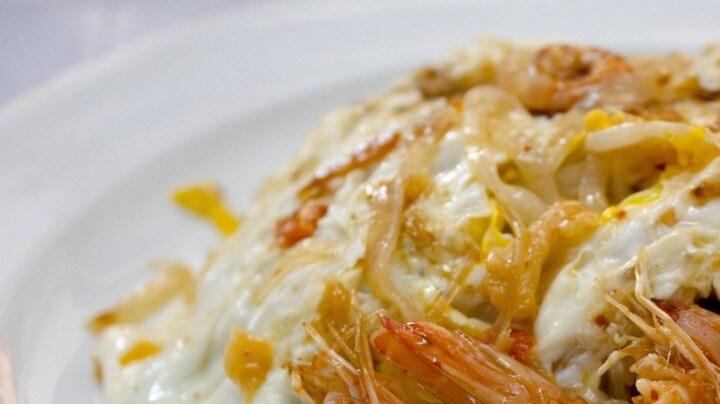 pad thai de camarones