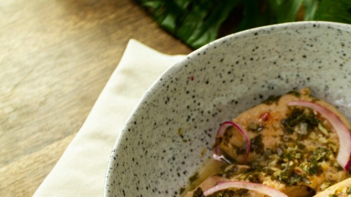 suprema de pollo al perejil