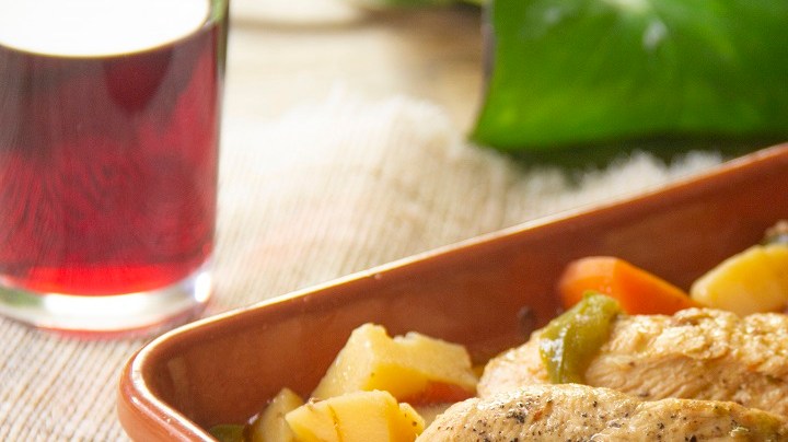 POllo a la cacerola con papas