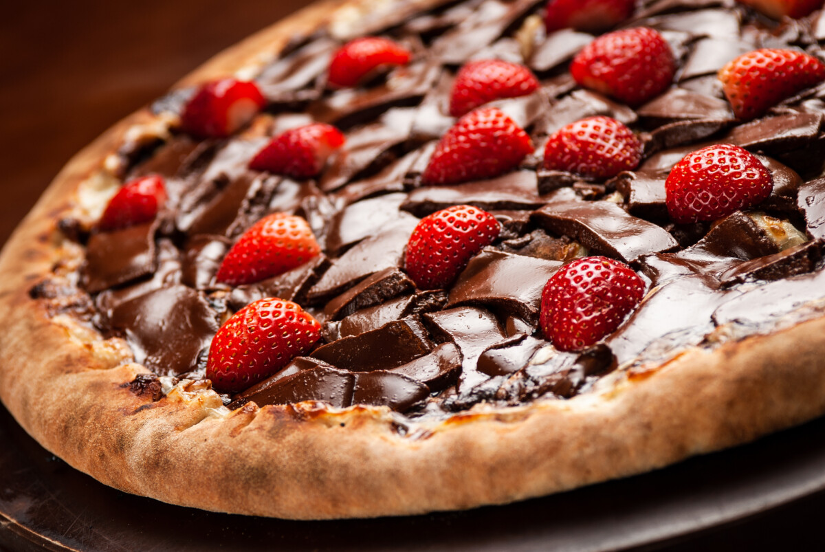 PIzza de chocolate