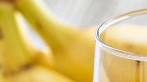 batido de chocolate con platano