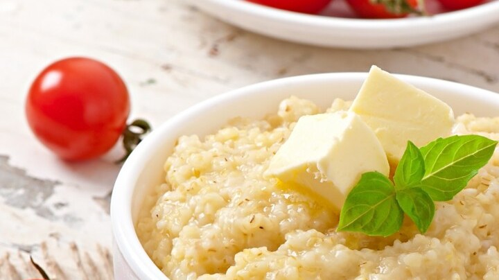 risotto de cuatro quesos