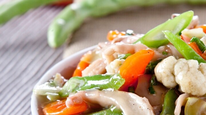 chop suey vegetariano