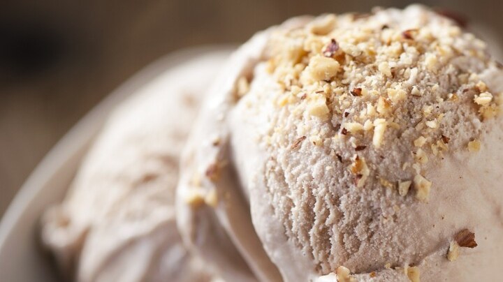 helado de avellanas