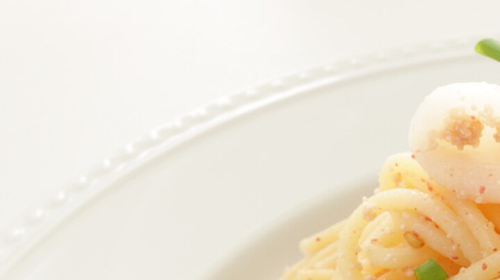 Espaguetis con calamares al ajillo