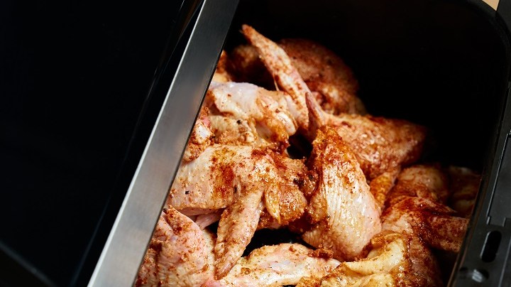 Alitas de pollo en air fryer