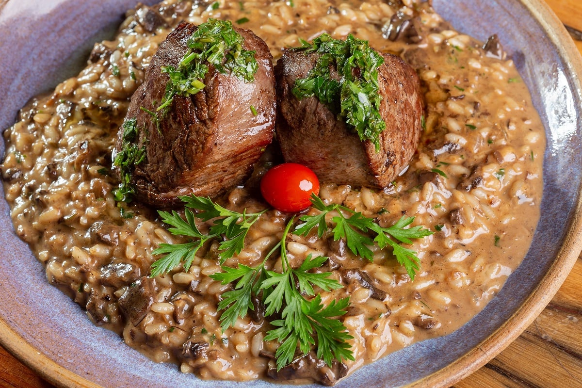 Risotto de carne