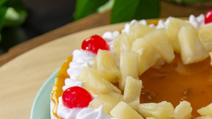 tarta de piña colada