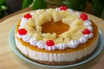 tarta de piña colada