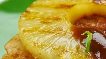 chuletas a la hawaiana