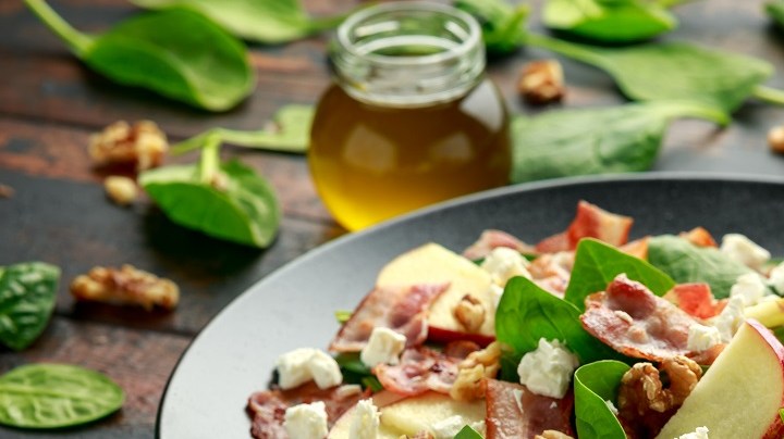 espinacas con panceta