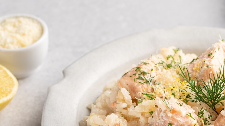 Risotto de bacalao