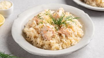 Risotto de bacalao