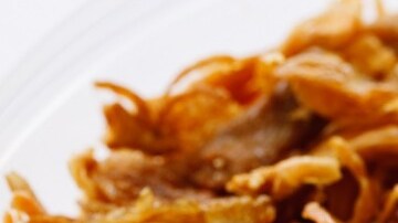 carne deshilada con huevo