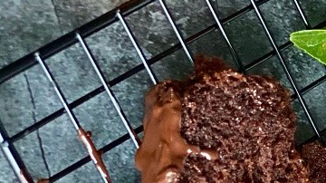 bizcocho de chocolate y naranja