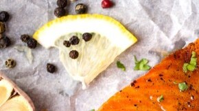 salmón en el air fryer