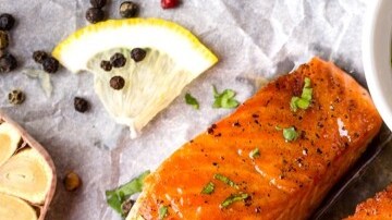 salmón en el air fryer