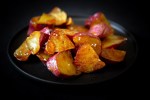 Batata glaseadas con miel