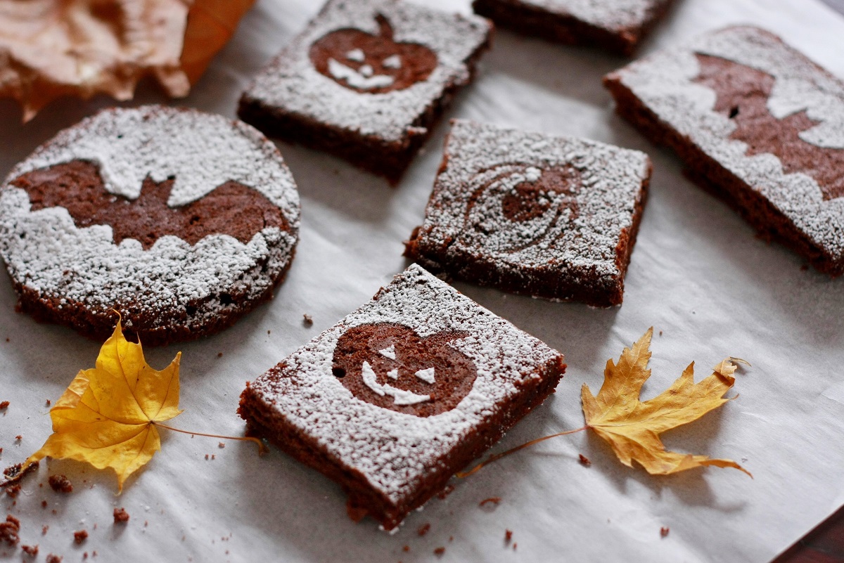 brownie para halloween