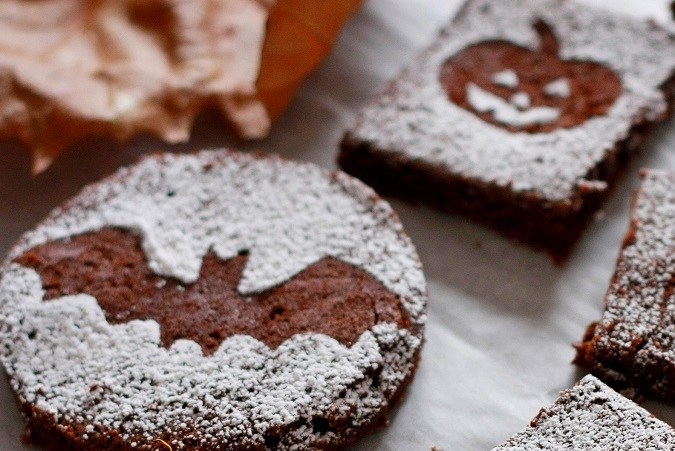 brownie para halloween
