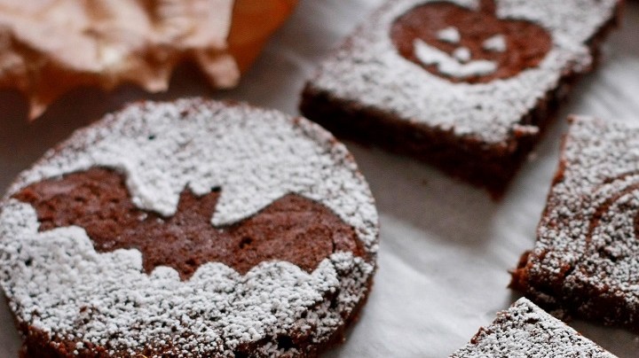 brownie para halloween