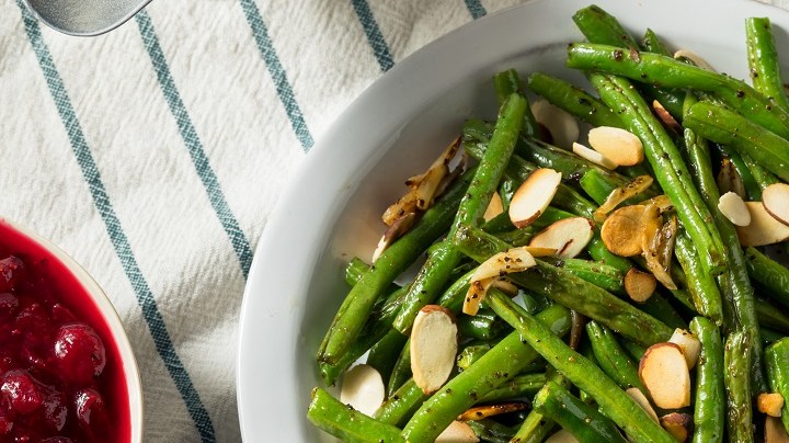 Judías con almendras
