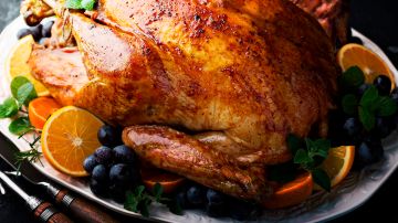 pavo al horno para thanksgiving