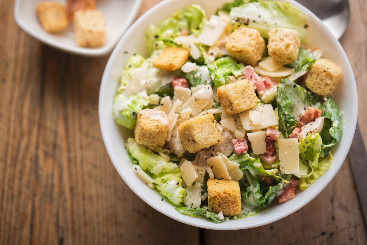 Como Se Prepara La Ensalada Cesar