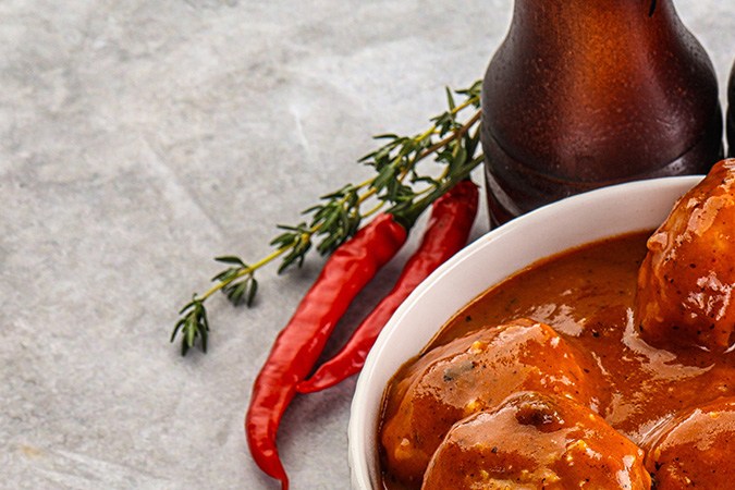 albondigas en salsa picante