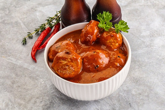 albondigas en salsa picante