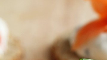 tapas de salmón ahumado