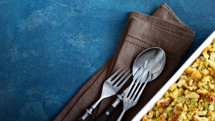 relleno de pavo y hierbas