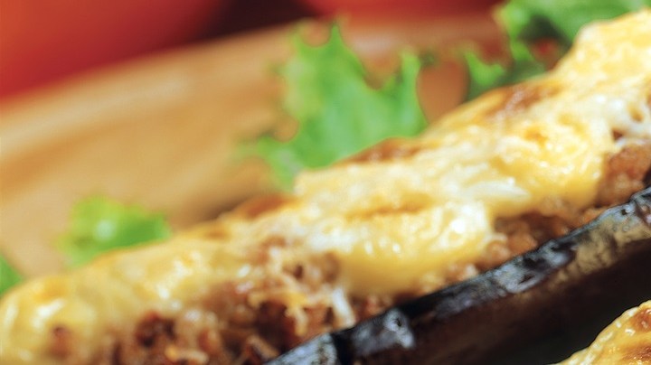 berenjenas rellenas de pavo