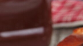 Pechuga de pollo a la parrilla con salsa barbacoa