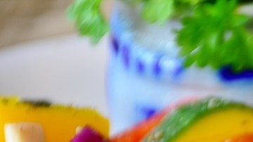 Brochetas de verduras