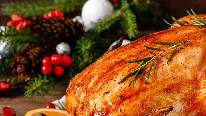 pavo al horno estilo mediterráneo