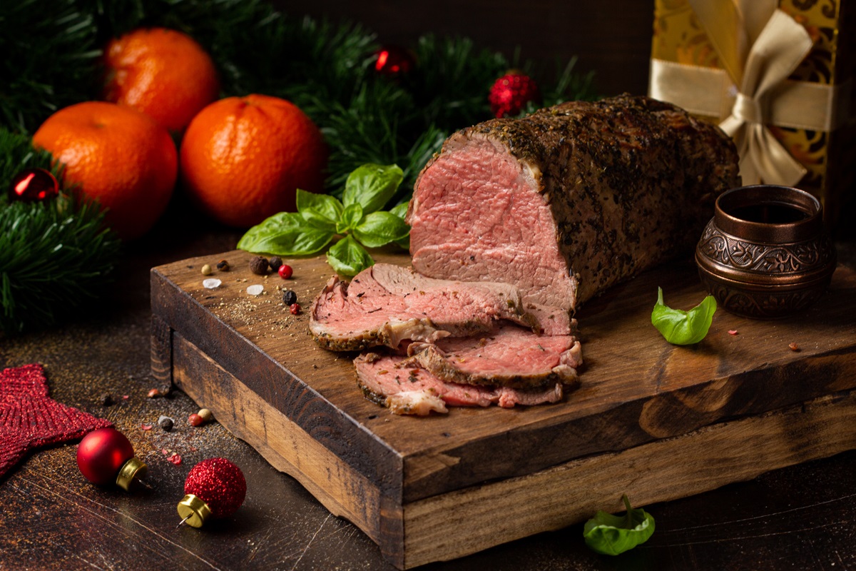 roast beef navideño