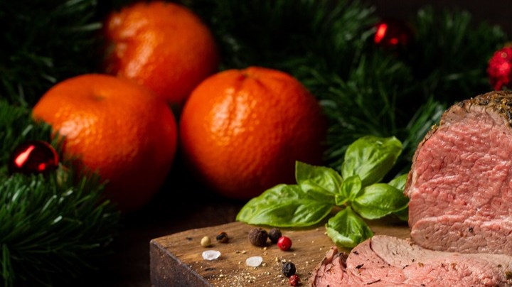 roast beef navideño