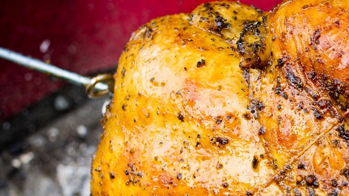 pavo a la brasa peruano