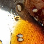 Albóndigas al estilo teriyaki con semillas de sésamo