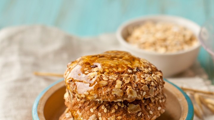 galletas de nueces y miel