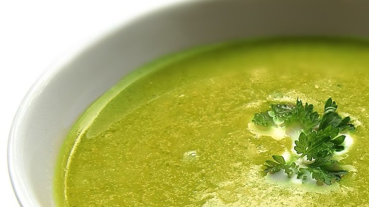 sopa verde
