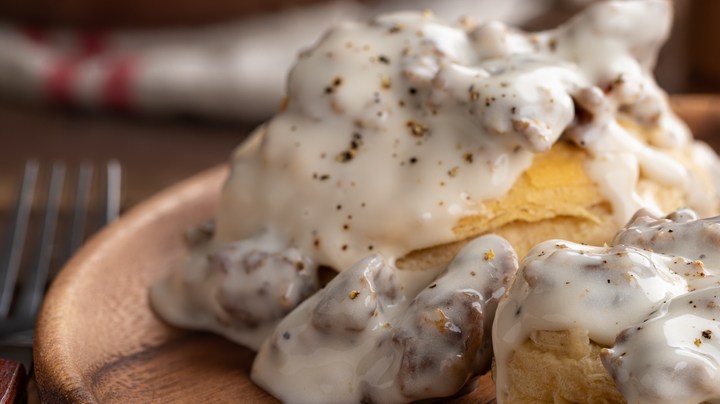 BISCUITS AND GRAVY