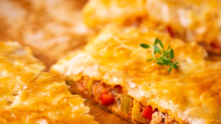 Traditional,Empanada,With,Tuna,And,Vegetables.