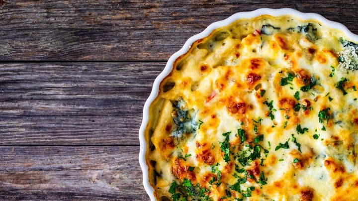 Gratinado de lentejas